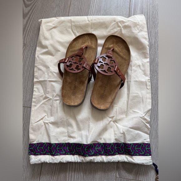 Tory Burch Shoes - Women’s Tory Burch Miller Cloud Sandal in Classic Cuoio